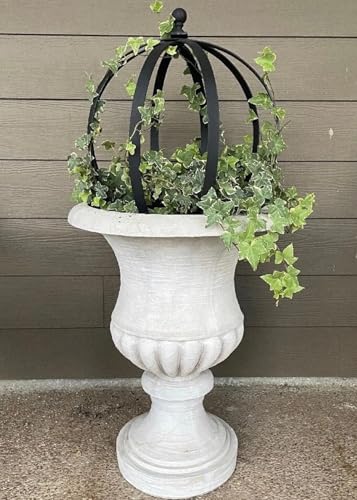 18"x22" Large Round Metal Garden Trellis for Climbing Plants - color: 1 Pcs, size: 18"x22"