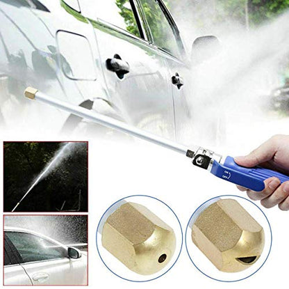 High Pressure Power Washer Attachment Hose Nozzle Wand Lance - color: Blue