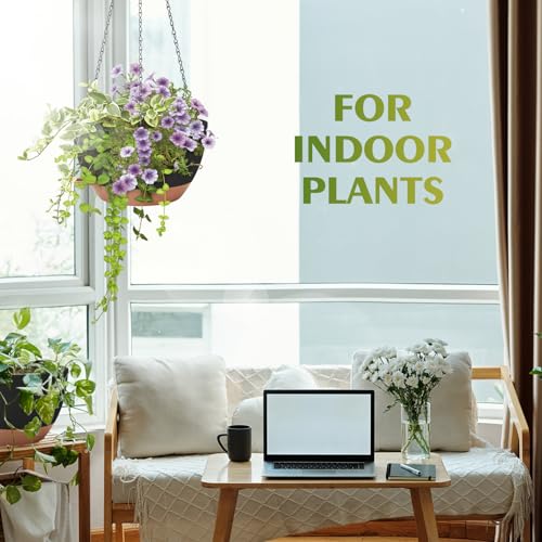 GARDIFE Hanging Planters, Self Watering, Black 10 Inch 2 Pack with Drainage - color: Black, size: 10 inch