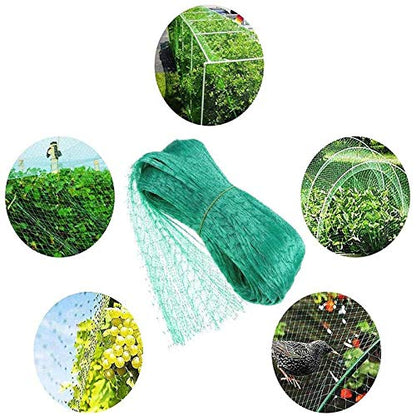 Bird Netting for Garden Protect Vegetable Plants and Fruit Trees13X33Ft - Garden Netting Mesh for Garden Protection Bird Fence Plant Netting Chicken Coop Deer Squirrels Poultry Protect Fruit Trees