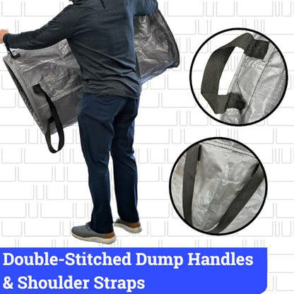 DURASACK Heavy Duty Valet Trash & Yard Waste Bag, 80-Gallon Capacity, 5 pk - size: 1 Count (Pack of 5)