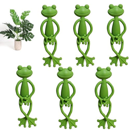 6pcs Frog Plant Stand Holder Plant Propagation Buddy for Indoor Accessories