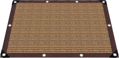 3x16FT 80% Shade Cloth Sun Shade Net with Grommets Sunblock Net Mesh Tarp for Garden,Plants Cover,Greenhouse and Patio - size: 3×16FT