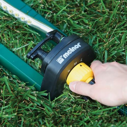 Melnor 20261 Oscillating Sprinkler, Waters up to 3.000 sq. ft.