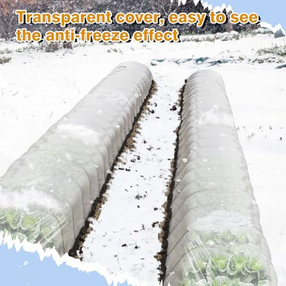 Alphatool 10 x 30 ft Greenhouse Cover Plastic Sheeting for Outdoor Plants - size: 10 x 30 ft