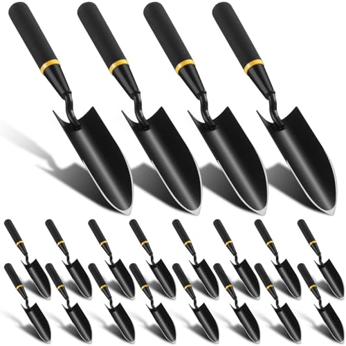 20 Pcs Garden Trowel with Resin Rubberized Handle, Narrow Trowels - size: Narrow Trowels