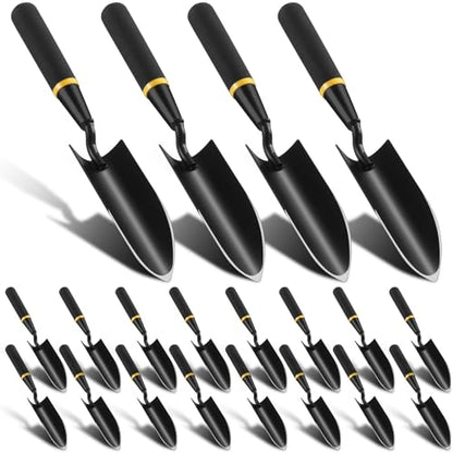 20 Pcs Garden Trowel with Resin Rubberized Handle, Narrow Trowels - size: Narrow Trowels