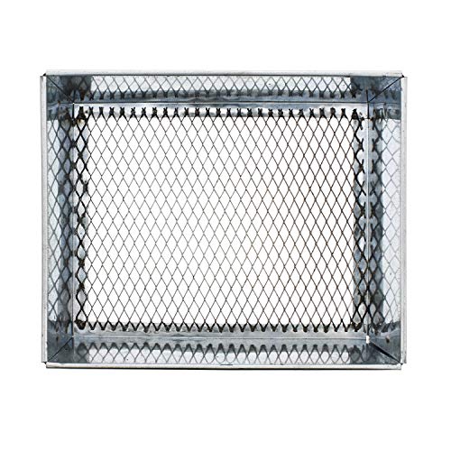 Trapping Dirt Sifter – 9 by 7 Inch Trapping Sifter Metal Dirt Sifter for Trapping, Garden Sieve, Beach Sand Sifter