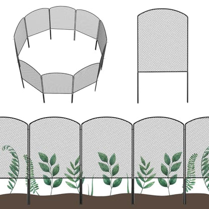 Mesh Decorative Garden Fence Fencing 24in (H) x 10ft (L) Dog Animal Barrier
