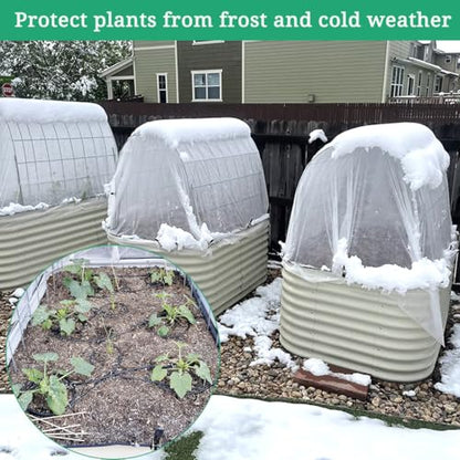 Plant Covers Freeze Protection with Ultra Fine Mesh Reusable Floating Row Cover for Plants Vegetables Flowers Fruits Frost Sun Protection 1.2oz/yd² (8x33ft) - size: 8x33ft