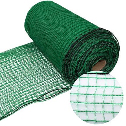 POYEE 5x100ft Garden Fence Temporary Fence, Plastic Mesh Fence Safety Fence - color: Green, size: 5x100ft
