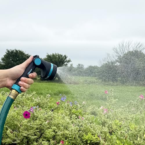 Gilmour Heavy Duty Thumb Control Garden Hose Nozzle with Swivel Connect - style: Thumb Control