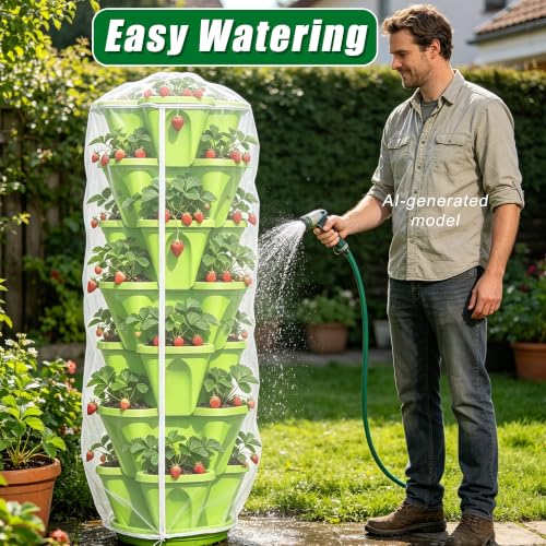 59 x 32.4in Garden Netting with Zipper for Tomato Strawberry Herb - size: 59 x 32.4 Inch