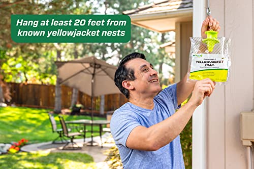 RESCUE! Disposable Yellowjacket Trap - Mountain & Pacific Formula