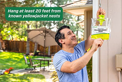 RESCUE! Disposable Yellowjacket Trap - Mountain & Pacific Formula