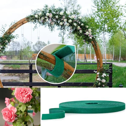 Garden Tape Garden Tie, 65.6ft x 0.6 inch Plant Supports - size: 1 Pack 65.6 Feet