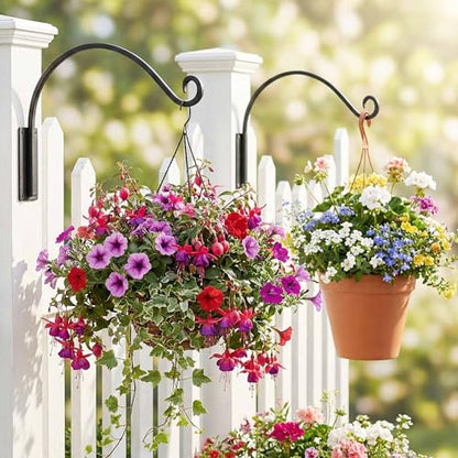 Heavy Duty Plant Hanger Bracket: 16 Inch 2 Pack Hanging Plant Bracket - size: 1A-16" 2PCs