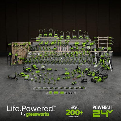 Greenworks 24V 22" Cordless Laser Cut Hedge Trimmer, Tool Only - size: 22 in, style: Tool Only