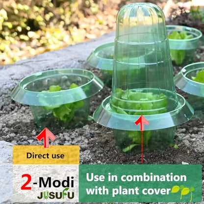 10 Pack Slug Collars for Plants