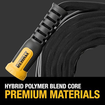 DEWALT 50 ft x 5/8 in Heavy-Duty Professional Grade Fabric Garden Hose - DXMH3302 - size: 50 Ft