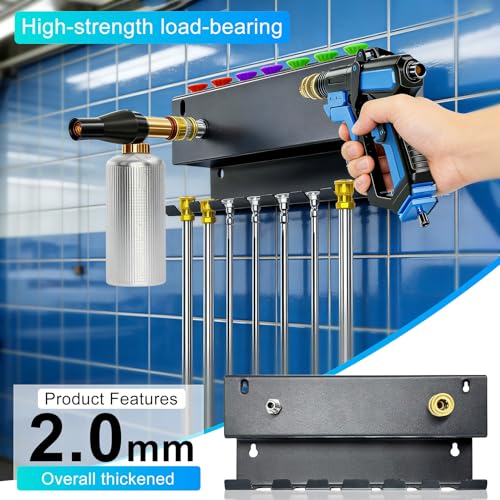 Wall-Mounted Pressure Washer Gun Holder - size: S
