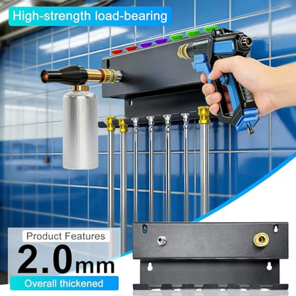 Wall-Mounted Pressure Washer Gun Holder - size: S