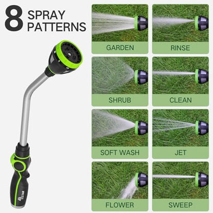 Watering Wand Heavy Duty,15-Inch Long Hose Nozzle Sprayer - size: 15 Inch