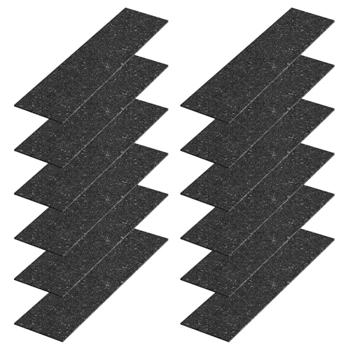 EBaokuup 12 Pcs 12-Cell Replacement Capillary Mats-18.5 x 3.5 Inches Self Watering Seed Starting Mat-Capillary Mats for Indoor Gardening Greenhouse Plant Seed Starting - color: 12cell-12pcs