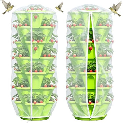 59 x 32.4in Garden Netting with Zipper for Tomato Strawberry Herb - size: 59 x 32.4 Inch