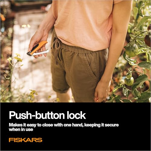 Fiskars Folding Produce Knife, Gardening Tool for Harvesting Vegetables - style: Folding Harvest Knife