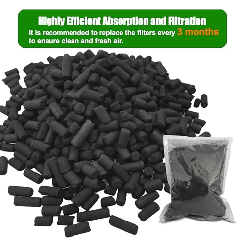 Odor Absorbing Carbon Refills for Fylecen Kitchen Smart Compost Bin