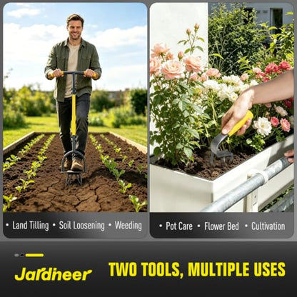 Jardineer Hand Till Cultivator, 2 Pack Garden Claw Set