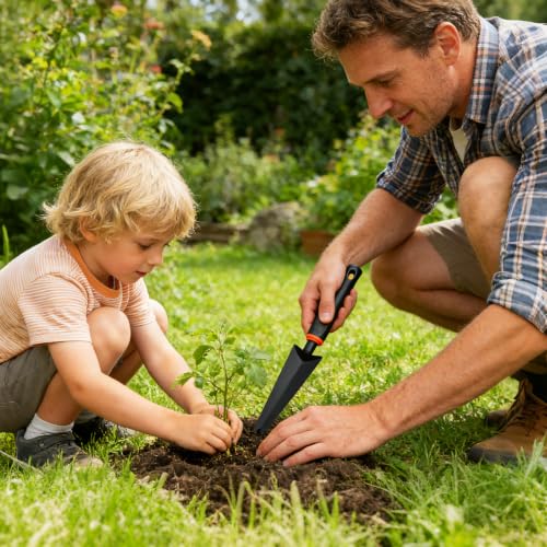 Garden Trowel, Portable Garden Weeder Tool, Gardening Trowel for Vegetable Gardening Backyard Farm Planting(Black Shovel) - color: Black Shovel