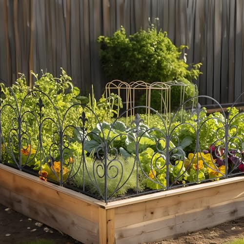 PINPON 10-Pack Garden Fence 24in(H) x 10ft(L)