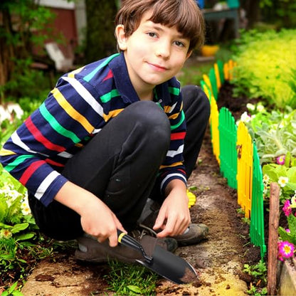20 Pcs Garden Trowel with Resin Rubberized Handle, Broad Trowels - size: Broad Trowels