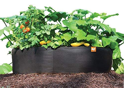 3ft X 3ft Victory 8 EZ-GRO MD SQ Raised Bed AeroFlow Proprietary Fabric Grow Your OWN No Assembly - size: 3x3 Feet