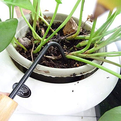 Honbay 1PCS Hand Weeder Single-Claw Weed Remover Tool Small Weeding Tool for Home Outdoor Garden (8.5")