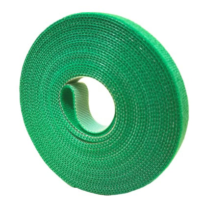 Garden Tie Green Tape, Plant Supports, Gentle On Plants (16.4ft × 0.6 inch, 1 roll, Green) - size: 16.4ft