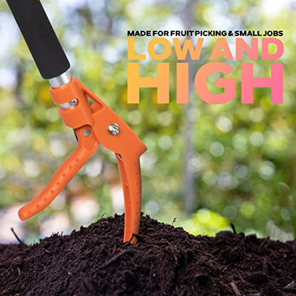 KSEIBI 143015 Long Reach Cut & Hold Bypass Pruner 5.0 ft - 1.5m - size: 5.0 ft