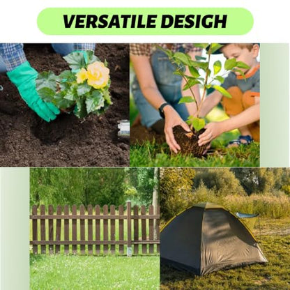 ERYTLLY Bulb Planter, Auger Spiral, Garden Planter Tool 2.5 x 16.5 inch,Rapid Umbrella Hole Digger for Planting Bulb Seedlings Bedding Tulips, and Digging Weeds Roots - size: 2.5*16.5 inch