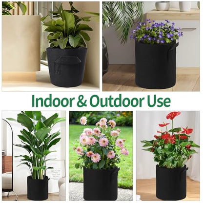 10 Pack Lily Plant Pots For Pond, Aquatic Pond Planter Bag, Reusable Pond Plant Basket Grow Bags For Pond, Aquatic Plants, Potato, Carrot, Onion, Flower (2 Gallon) - size: 2 Gallon