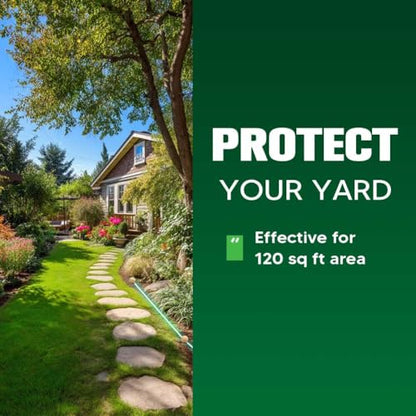 LAQDECDV Deer Repellent, Rabbit Repellent Outdoor, Deer Deterren for Yard & Garden, Bunny Repellent Balls, Keep Deer, Elk, Moose Away from Plant/Tree, Deer & Rabbit Repellant, 90 Days Protection-10P - size: 1.4 Ounce (Pack of 10)