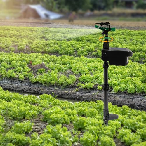 Motion Activated Sprinkler, Automatic Solar Powered Sprinkler
