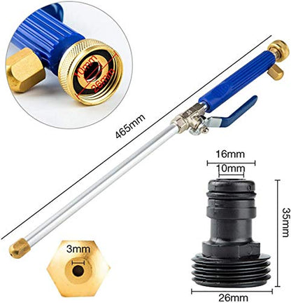 High Pressure Power Washer Wand with Flexible Hose Nozzle, 39'' - color: Blue-Extend