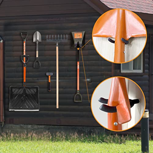 HUHOLE 16 Pack Screw in U Hooks Wall Organizers - style: U Hook 16PC