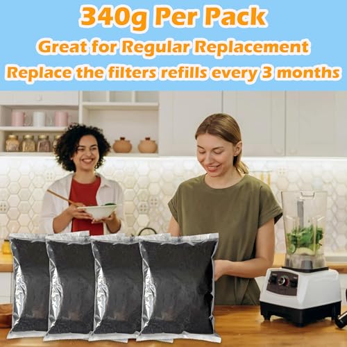 2.9 Pounds Activated Carbon Refills for FoodCycler Waste Composters
