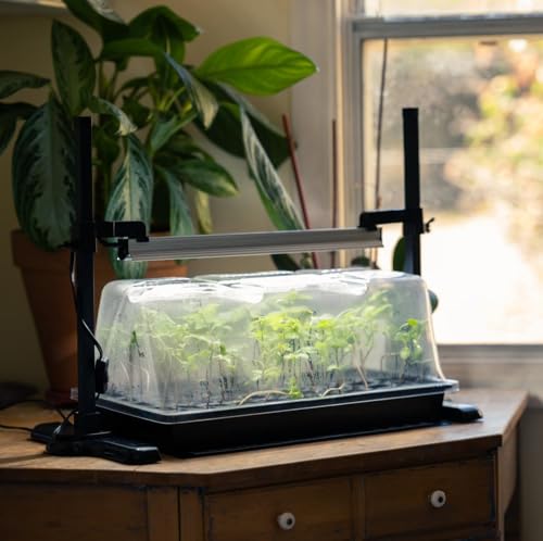 SunBlaster Seed Starting Kit, Grow Light, Stand, Heat Mat, Tray & Timer - style: 18" LED - Grow Up Greenhouse Intermediate Kit