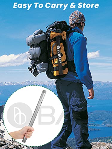 BIBURY Aluminium Alloy Folding Hand Saw, with 2pcs Replaceable 12.4” Blade