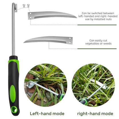 Weed Puller Tool, 4 Pack Stainless Steel Weeding Tool