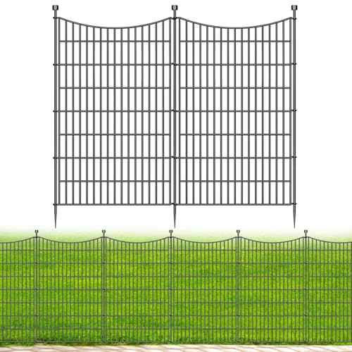 No Dig Dog Fence Outdoor for Yard, 48 in(H) X 23.6 ft(L) - size: 48 in(H) X 23.6 ft(L)